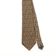 Front Detail of Vintage Geometric Patterned Tie