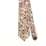 Front Detail of Vintage 1980's Pierre Cardin Abstract Patterned Tie