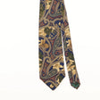 Front Detail of Vintage 1990's Club Room Paisley Patterned Tie