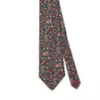 Front Detail of Vintage 1990's Floral Patterned Tie