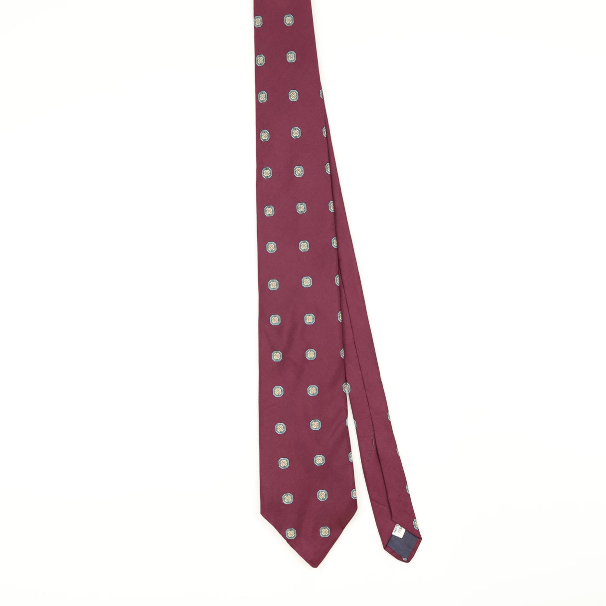 Front of Vintage 1990's Gant Geometric Patterned Tie
