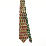 Front of Vintage 1990's Tommy Hilfiger Geometric Patterned Tie