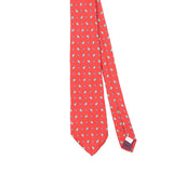 Front Detail of Vintage 1990's Paisley Patterned Tie