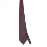 Front Front of Vintage 1980's Foulard Paisley Patterned Tie