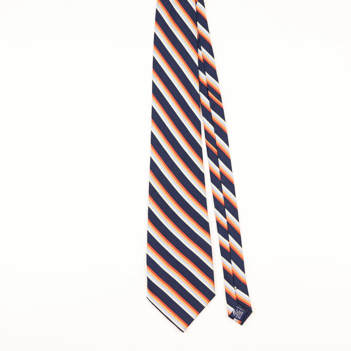Front of Vintage 2000's Nautica Striped Patterned Tie