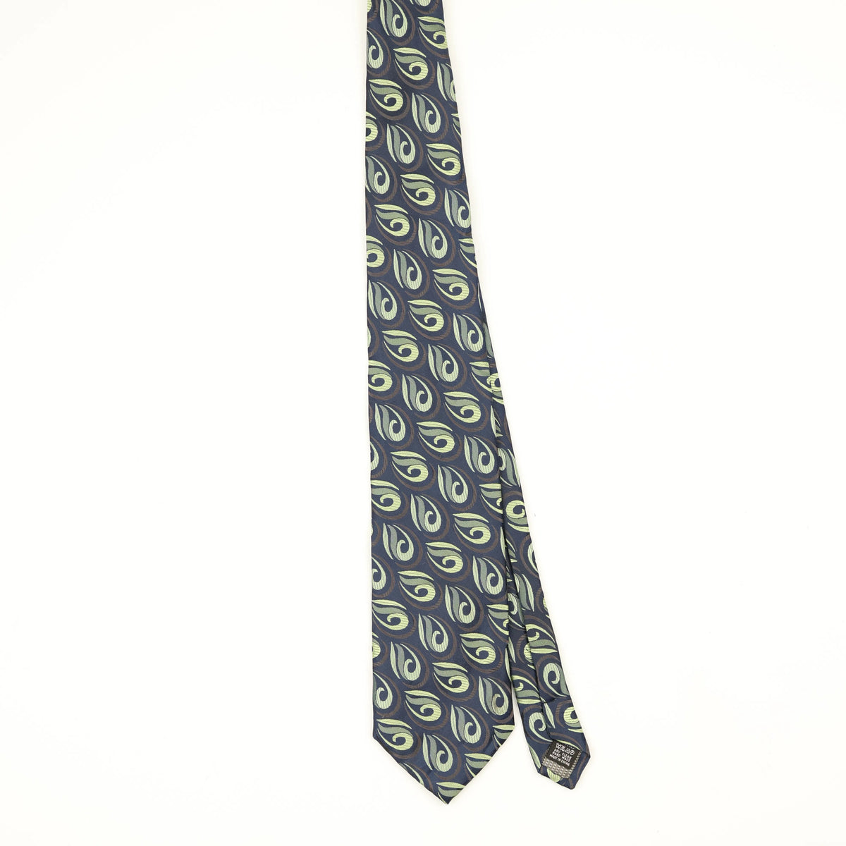 Front Front of Vintage Giorgio Brutini Abstract Patterned Tie