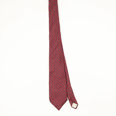 Front Front of Vintage 1990's Oscar De La Renta Geometric Patterned Tie