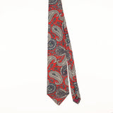 Front of Vintage 1990's Paisley Patterned Tie