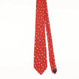 Front of Vintage 1990's Brooks Brothers Frog Animal Print Patterned Tie
