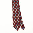 Front Front Detail of Vintage 1990's Stafford Geometric Patterned Tie