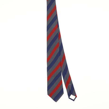 Front of Vintage 1990's Nina Ricci Striped Patterned Tie