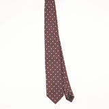 Front Front of Vintage 1990's Ermenegildo Zegna Paisley Patterned Tie