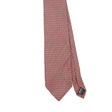 Front Front Detail of Vintage 1990's Geometric Patterned Tie