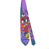 Front of Vintage 1990's Disney Cartoon Patterned Tie