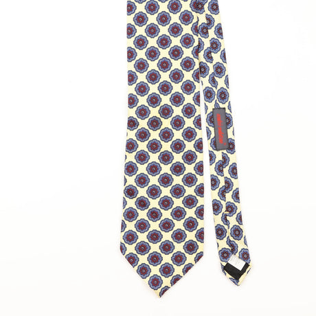 Front Detail of Vintage Valentino Floral Patterned Tie