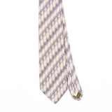 Front Front Detail of Vintage 1990's Pronto Uomo Geometric Patterned Tie