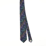 Front of Vintage 1980's Abstract Patterned Tie