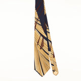 Front of Vintage 1980's Abstract Patterned Tie
