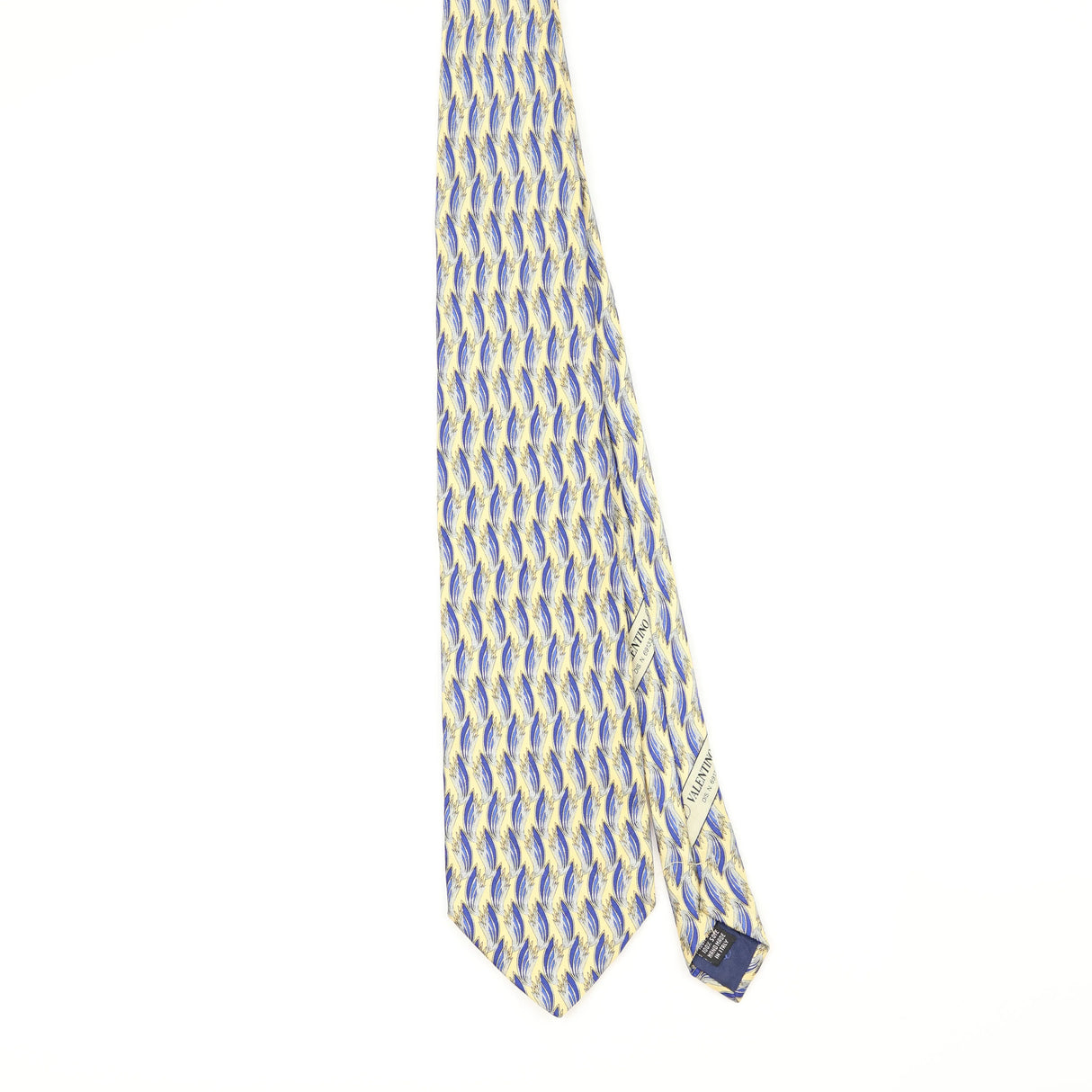 Front Front of Vintage 1990's Valentino Abstract Patterned Tie