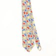 Front Front Detail of Vintage 1990's Geometric Patterned Tie