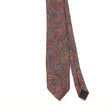 Front Detail of Vintage 1990's Wembley Paisley Patterned Tie