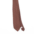Front Front Detail of Vintage 1990's Geometric Patterned Tie