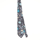 Front Front of Vintage 1990's Abstract Patterned Tie