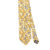 Front Front Detail of Vintage 1990's Tie Rack Charleston Geometric Patterned Tie