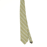 Front Front of Vintage 1990's Grateful Dead River Run Deep Geometric Patterned Tie