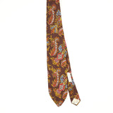 Front Front of Vintage 1980's Liberty of London Paisley Patterned Tie