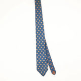 Front Front of Vintage 1990's Yves Saint Laurent Geometric Patterned Tie