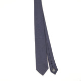 Front of Vintage Dunhill Polka Dot Patterned Tie