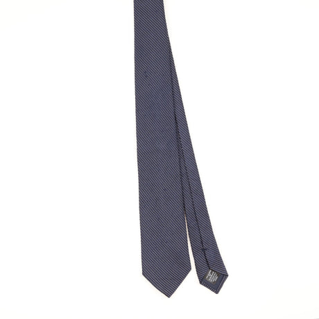 Front of Vintage Dunhill Polka Dot Patterned Tie