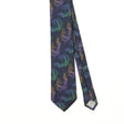 Front Detail of Vintage 1980's Abstract Patterned Tie