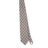 Front Front of Vintage 1980's Geometric Patterned Tie