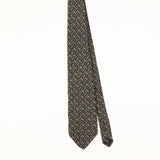 Front of Vintage 1990's Van Heusen Geometric Patterned Tie