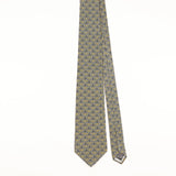 Front of Vintage 1990's Tie Rack Beaufort Geometric Patterned Tie