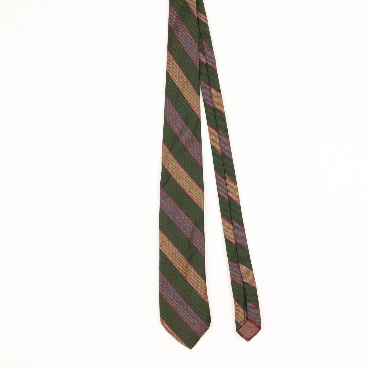 Front of Vintage Striped Patterned Tie