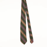 Front of Vintage Striped Patterned Tie
