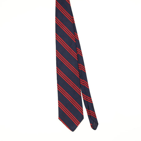 Front Front of Vintage 1990's Brooks Brothers Striped Patterned Tie