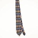 Front Front of Vintage 1990's Geometric Patterned Tie
