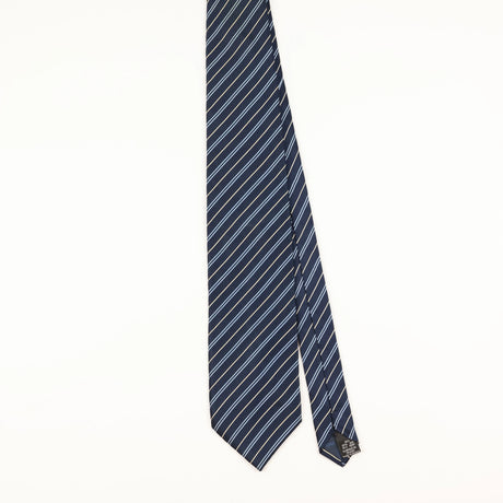 Front of Vintage 1990's Nina Ricci Striped Patterned Tie