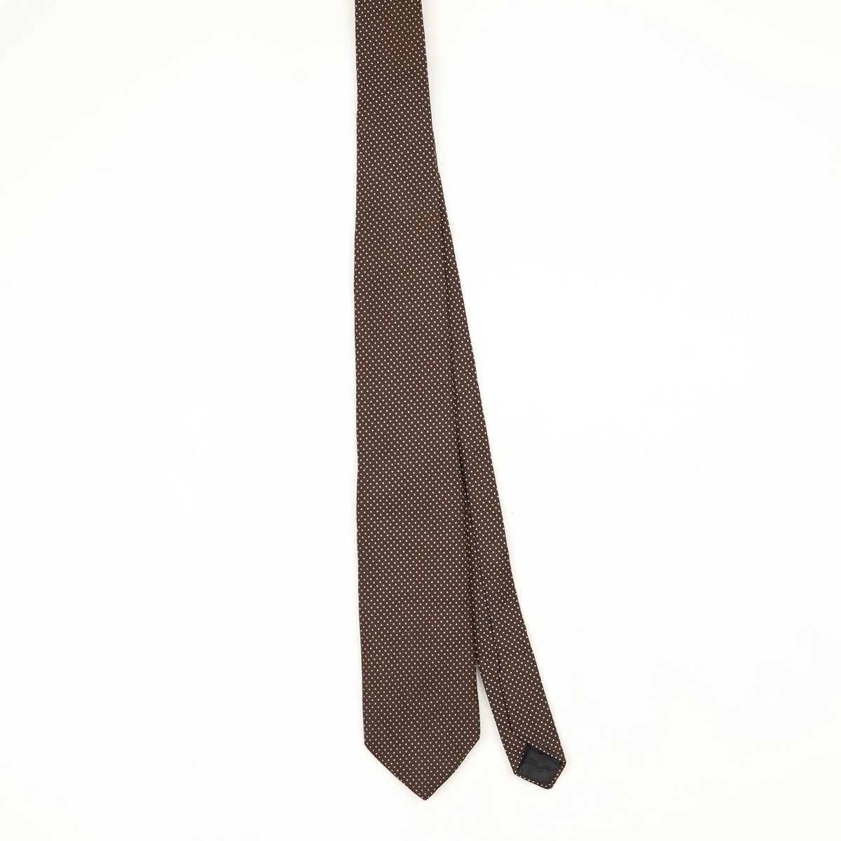 Front Front of Vintage 1990's Botany 500 Polka Dot Patterned Tie