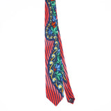 Front Front of Vintage 1990's Rush Limbaugh Abstract Patterned Tie
