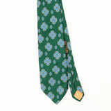 Front Front Detail of Vintage 1980's Geometric Patterned Tie