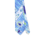 Front Front Detail of Vintage 1990's Abstract Patterned Tie