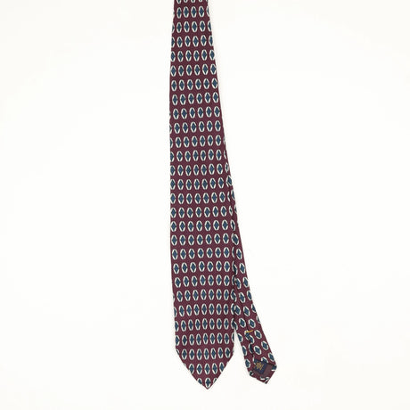 Front Front of Vintage 1990's Geometric Patterned Tie