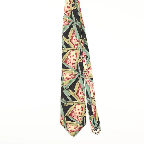 Front of Vintage Christian Dior Abstract Patterned Tie