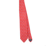 Front Front of Vintage 1990's Ermenegildo Zegna Geometric Patterned Tie