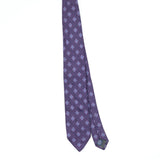 Front Front of Vintage 1990's Diamonds Geometric Patterned Tie